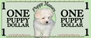 Play Money - One Puppy Dollar Color