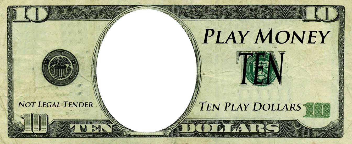 Play Money Template Customizable